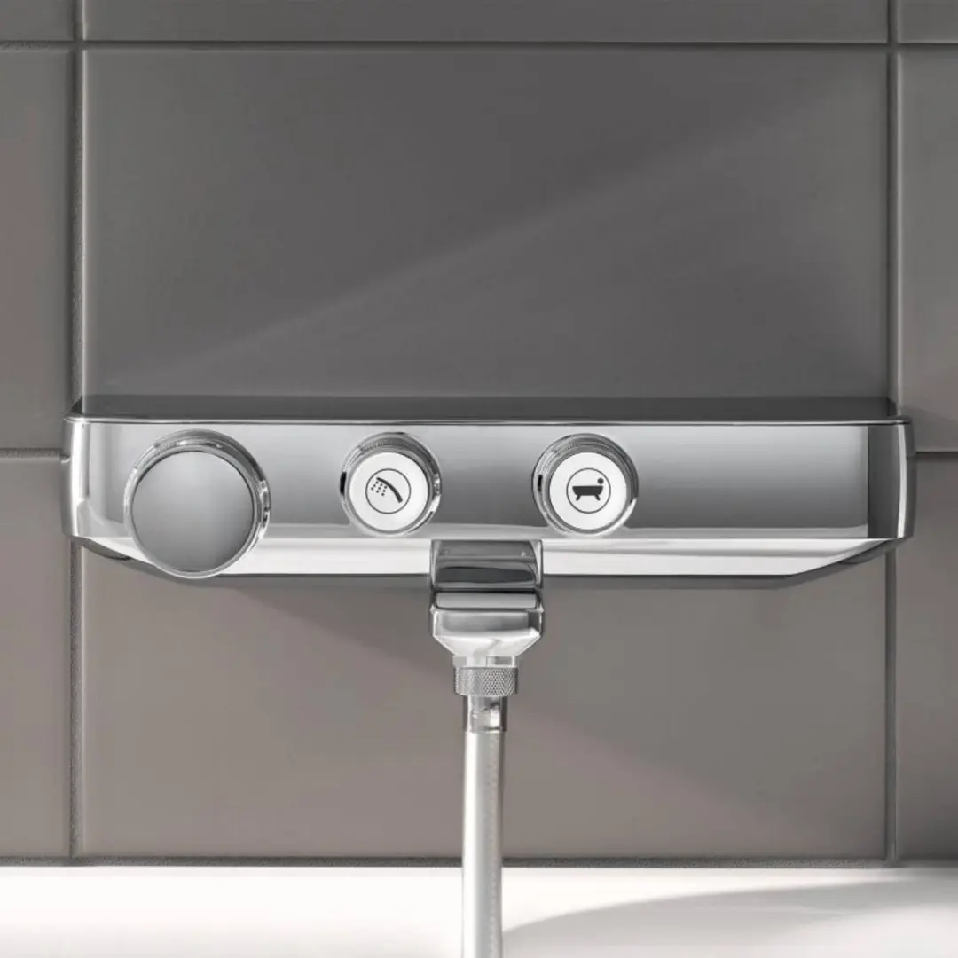Grohe Grohtherm Smartcontrol Thermostatische Badkraan 15cm - Chroom - afbeelding 4 van 6