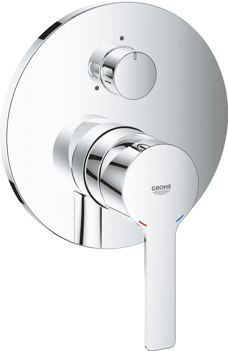 Grohe Lineare Inbouwdouchekraan 3-weg Chroom