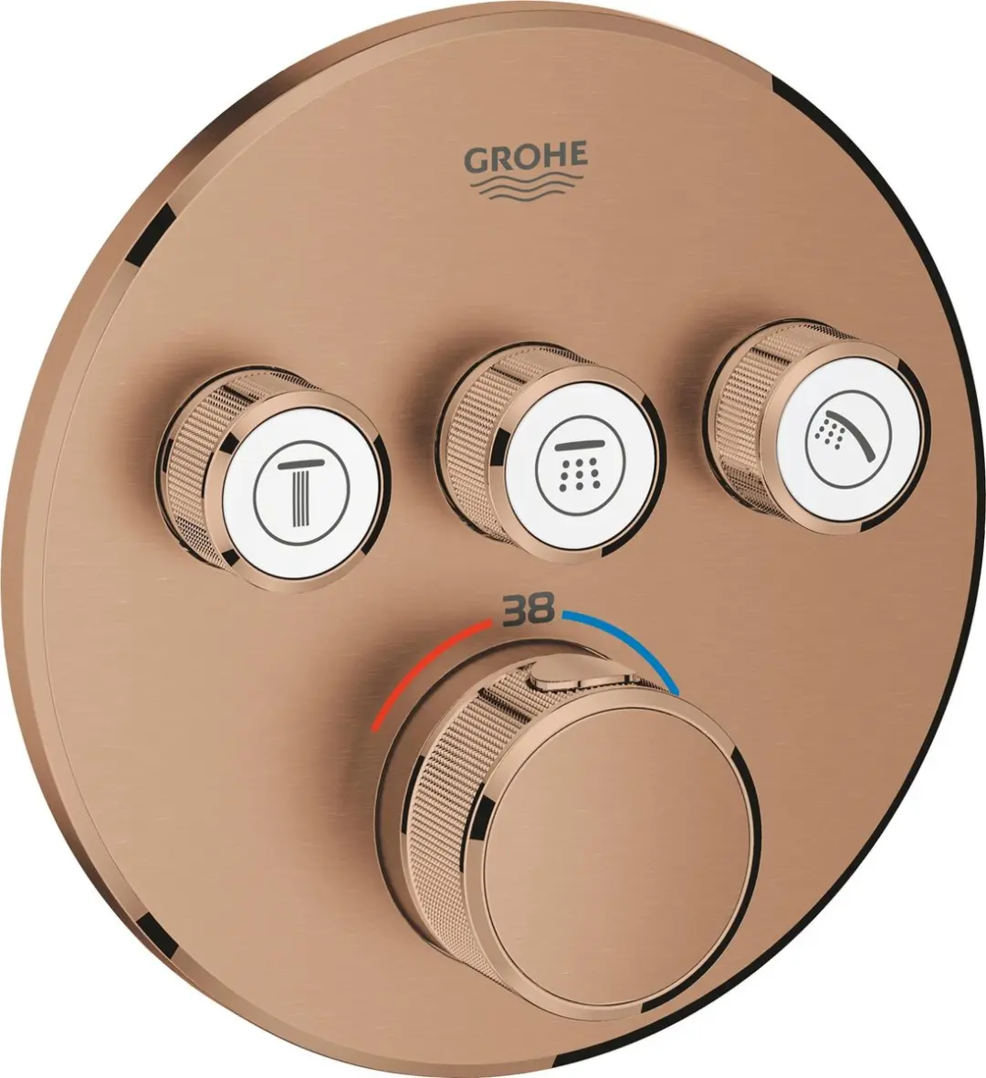 GROHE Grohtherm inbouw SmartControl douche- of badthermostaat
