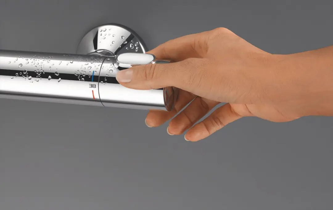 Grohe Precision Flow 34799000 Thermostaatkraan - Chroom - afbeelding 6 van 6
