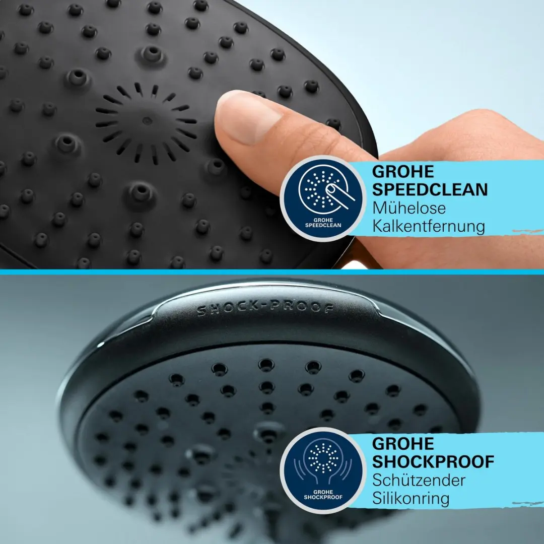 Grohe Vitalio Start Doucheset - 3 Straalopties - Chroom - afbeelding 6 van 6