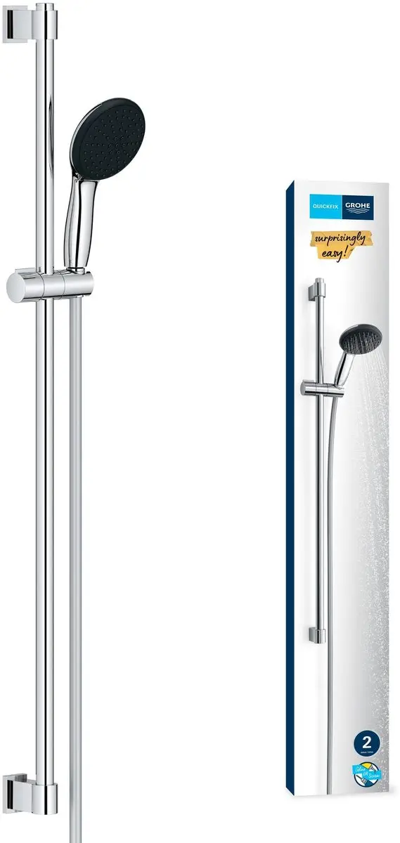 Grohe Vitalio Start Doucheset 26955001 - Chroom - afbeelding 2 van 6