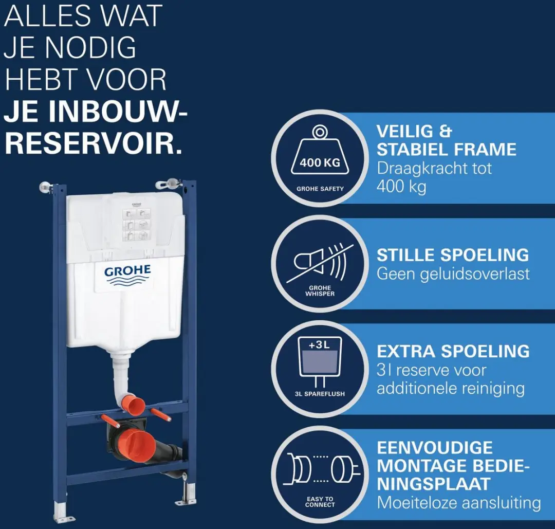 GROHE Solido Voorwandinstallatie 36497000 - afbeelding 2 van 4