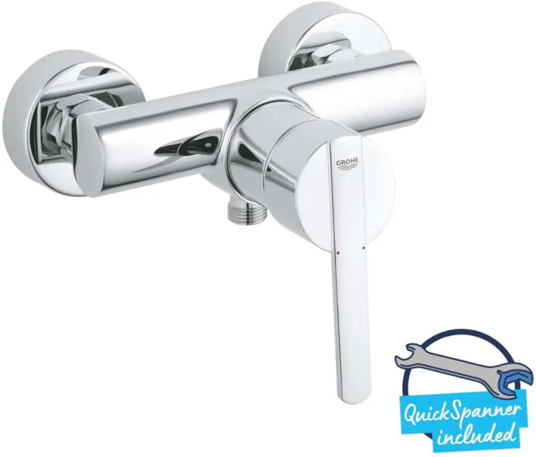 GROHE Feel Douchemengkraan 15cm - Chroom - afbeelding 5 van 5