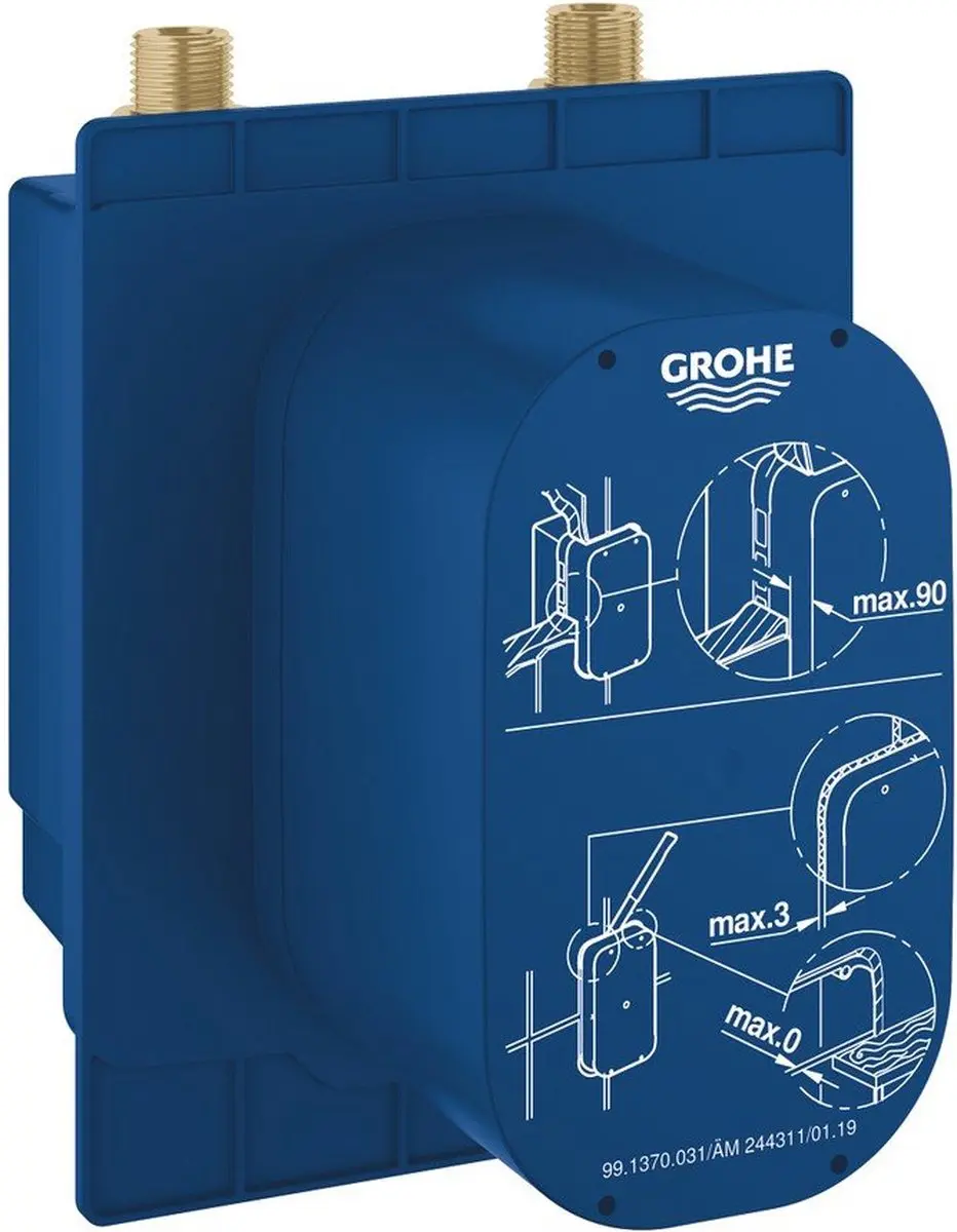 GROHE Eurosmart Cosmopolitan E inbouwbox inclusief thermostaat