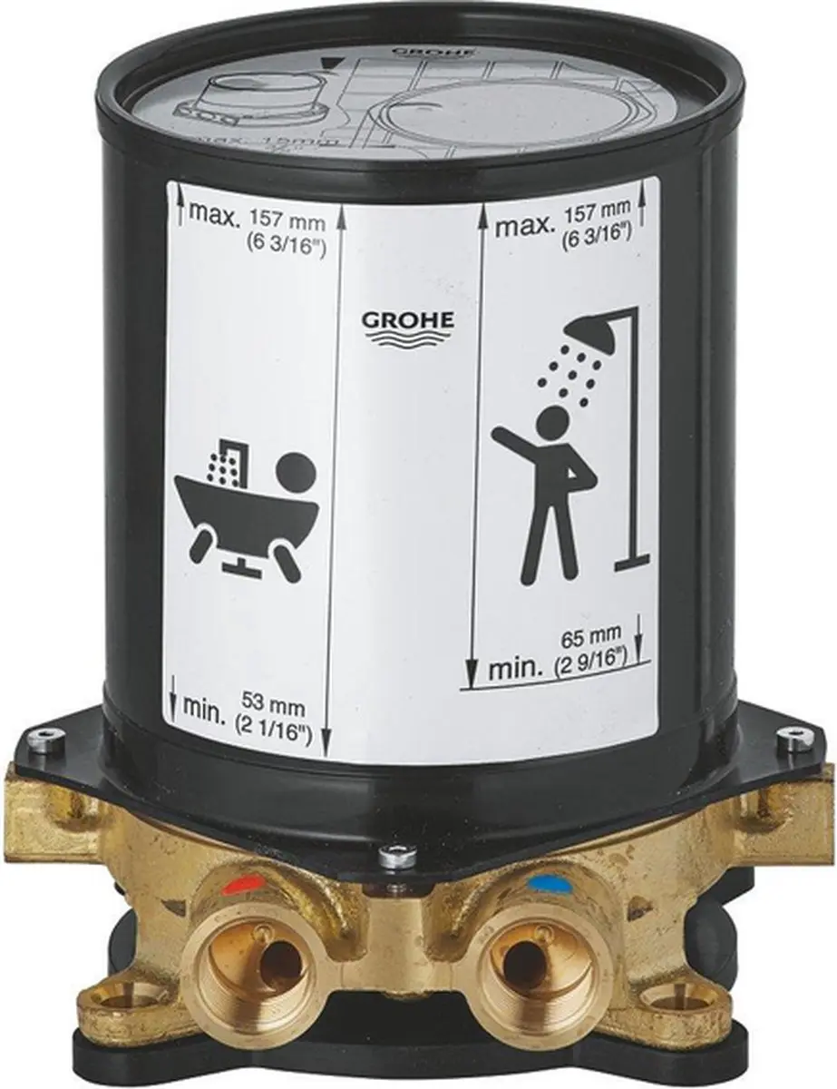 GROHE Inbouwdeel 45984001 - afbeelding 2 van 6