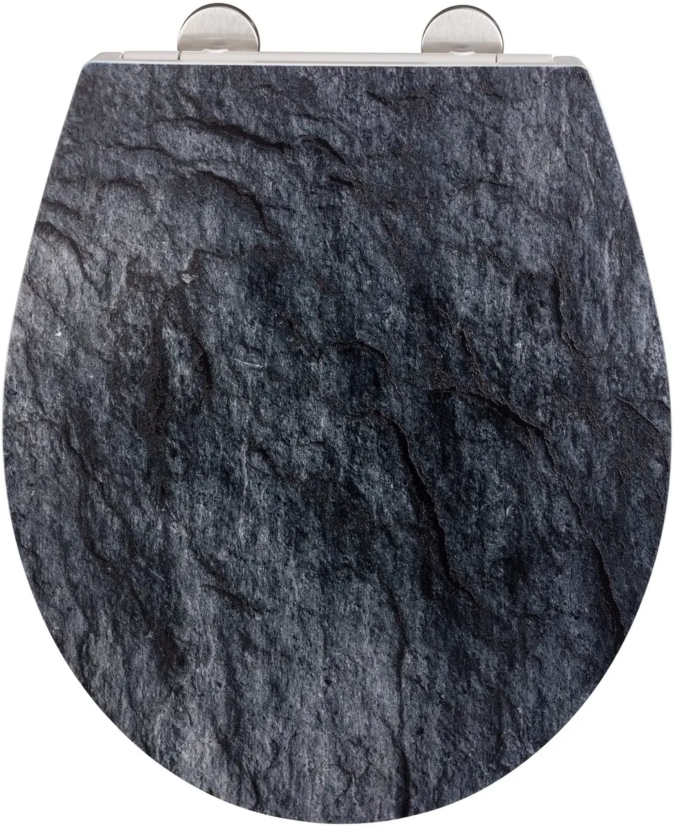 Wenko WC-bril Slate Rock 25215100 - Antibacterieel - afbeelding 2 van 6
