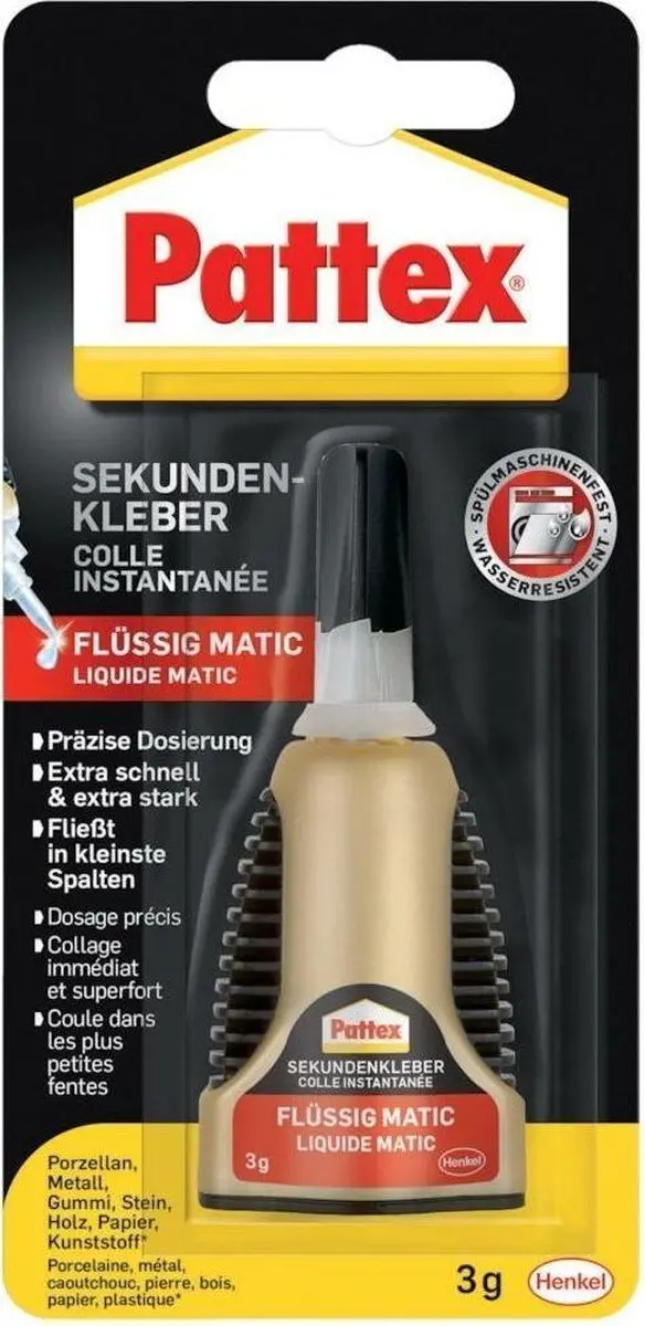 Pattex Secondelijm Matic 3 g