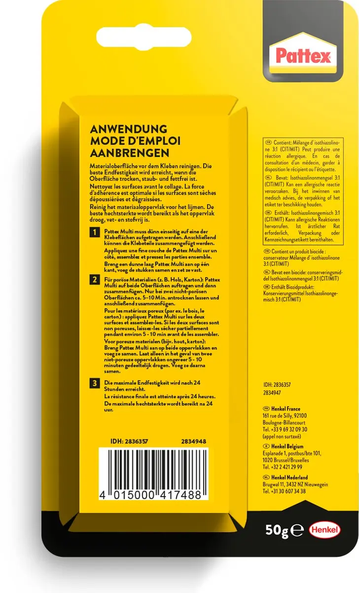 Pattex Multi Alleslijm 50g - afbeelding 3 van 3