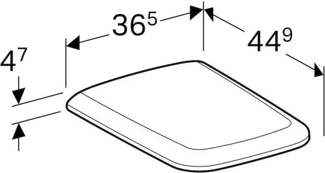 Geberit ICon WC-zitting Mat Wit - Softclose - afbeelding 4 van 6