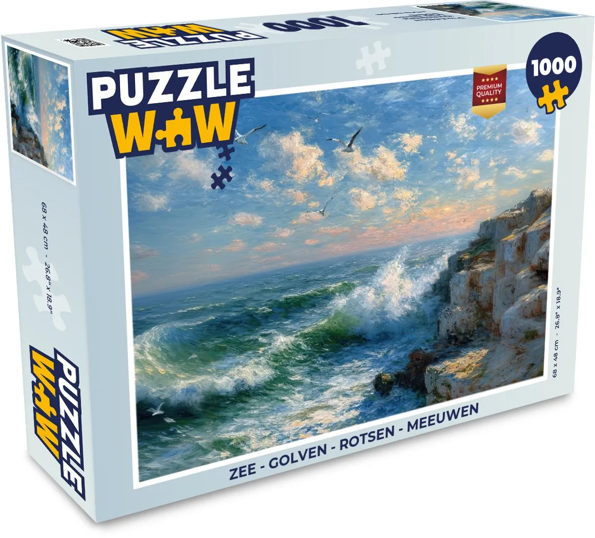 PuzzleWow Legpuzzel 1000 Stuks