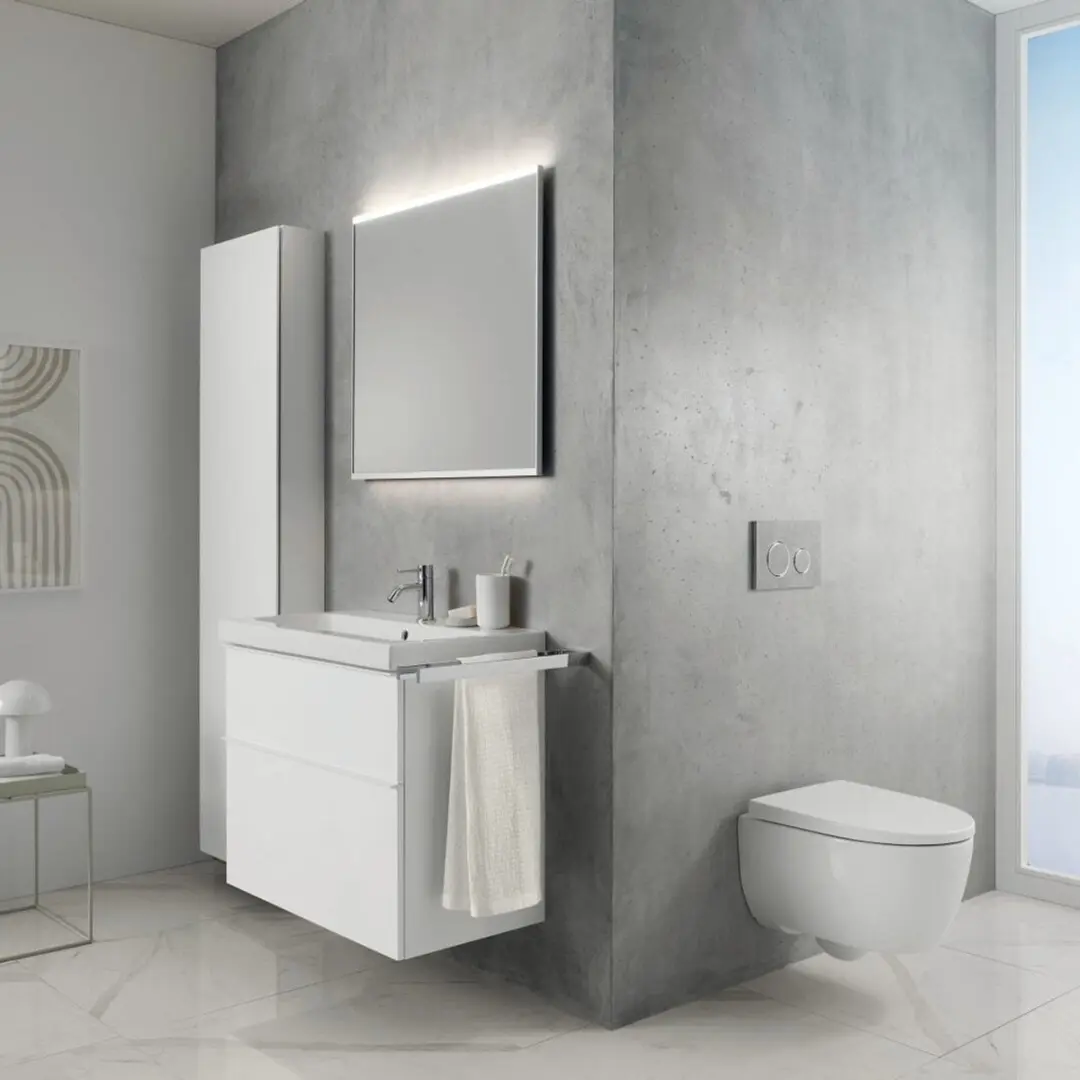 Geberit iCon Hangtoilet 49cm - Mat Wit Softclose - afbeelding 3 van 6