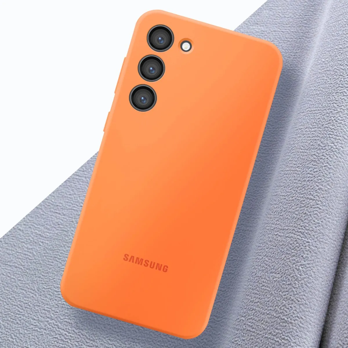 Samsung Siliconen Hoesje Galaxy S23+ - Oranje EF-PS916TOEGWW