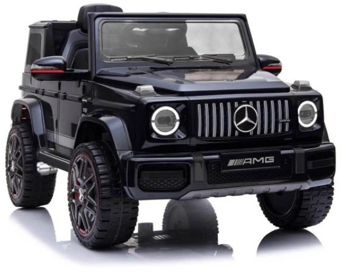 Mercedes G63 Elektrische Kinderauto 12V - Zwart