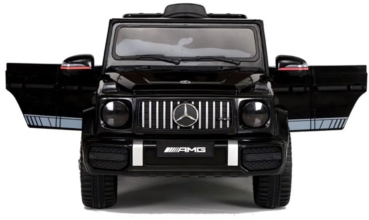 Mercedes G63 Elektrische Kinderauto 12V - Zwart