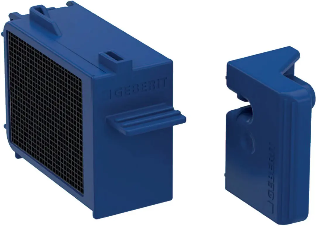 Geberit Duofix Bedieningslade met Filter Blauw