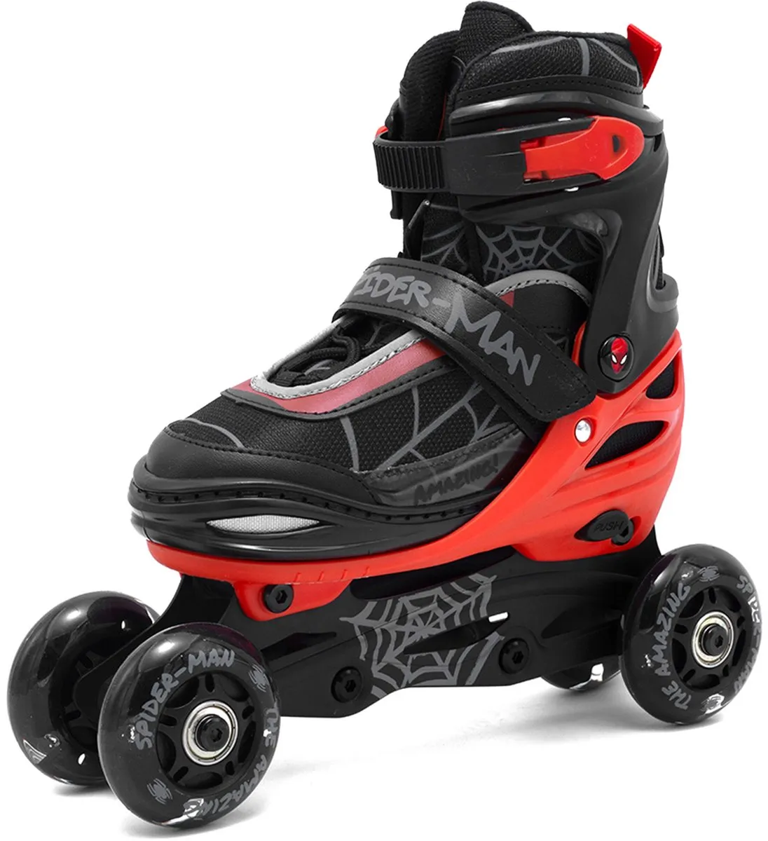 Marvel Spider-Man Soft Boot 3-in-1 Rollen - 30-33