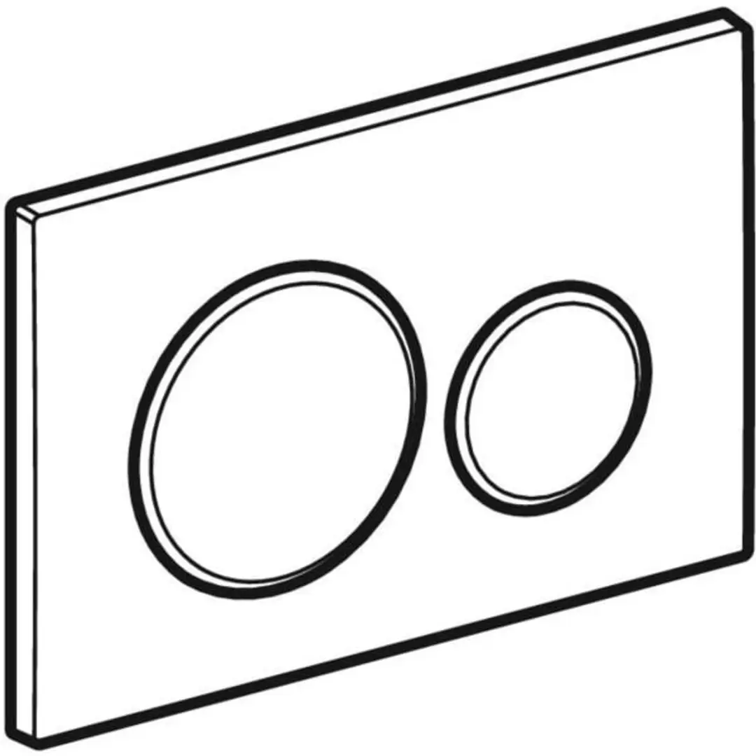 Geberit Sigma20 Drukplaat RVS Geborsteld Staal - afbeelding 5 van 6