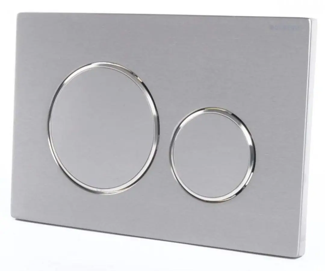 Geberit Sigma20 Drukplaat RVS Geborsteld Staal - afbeelding 2 van 6