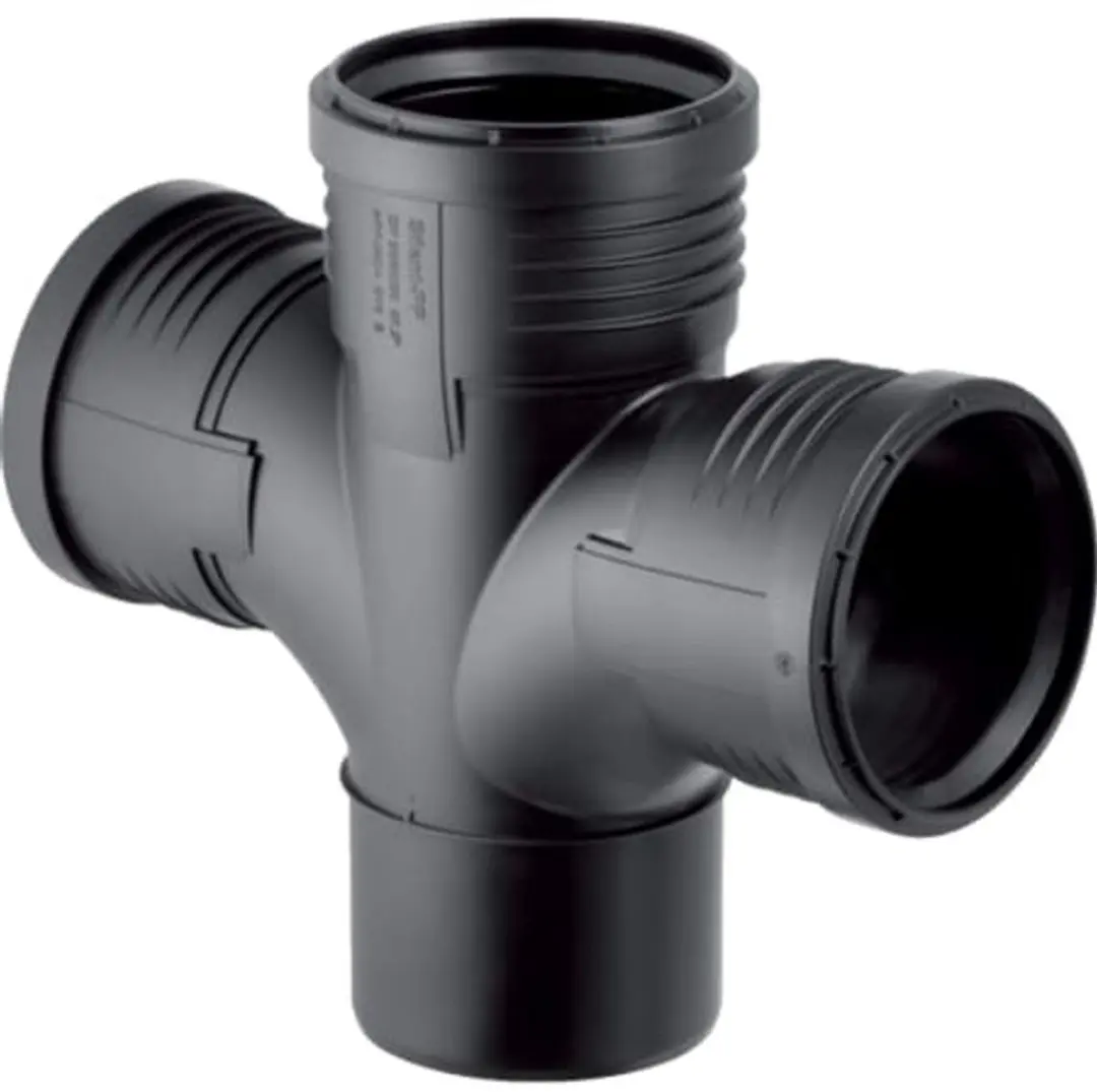 Geberit Silent-PP Bocht-T-stuk 87,5° DN90
