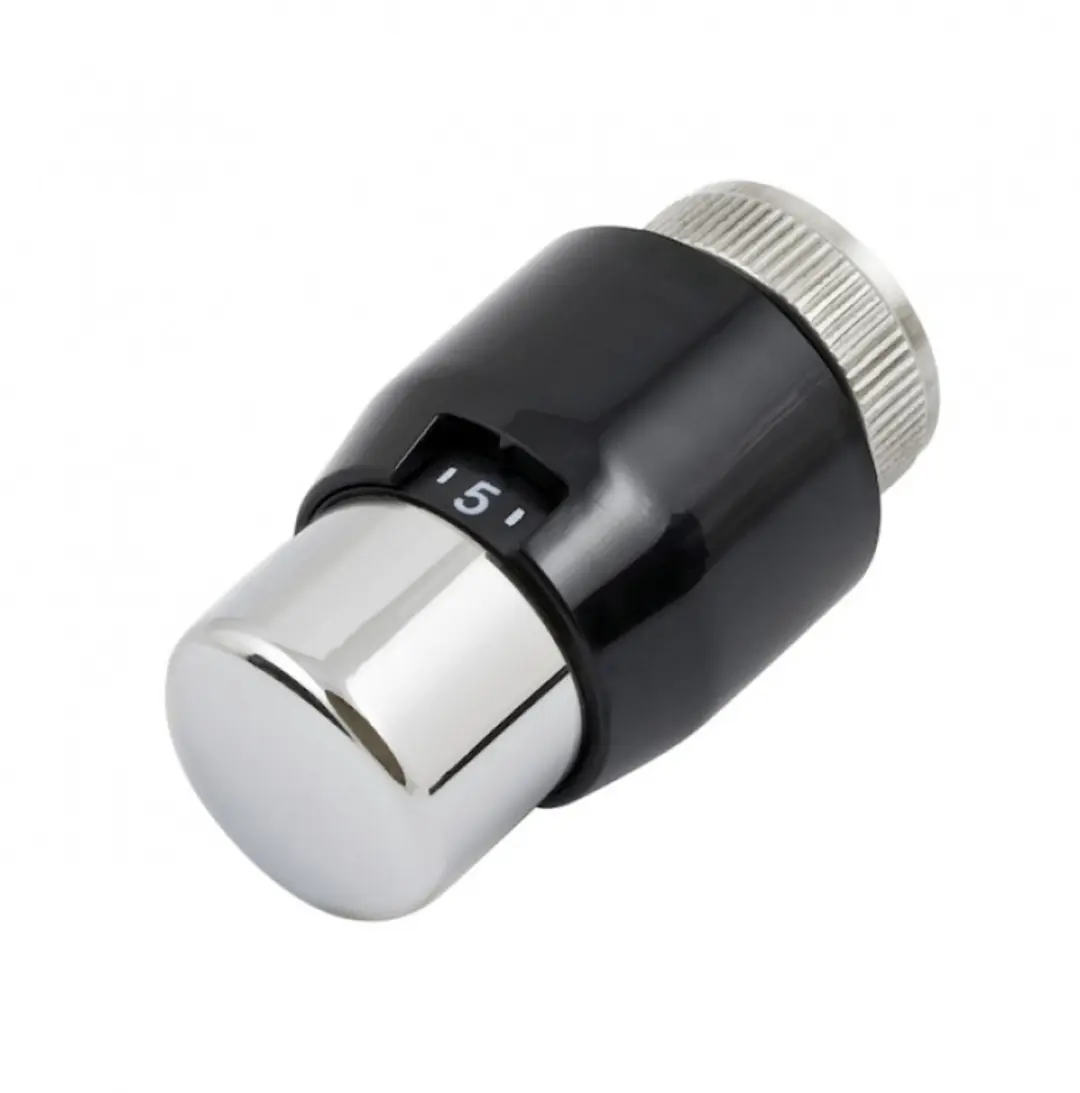 Honeywell Thera-200 thermostaatknop zwart chroom M30 x 1.5