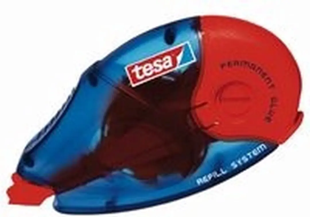 Lijmroller Tesa ecoLogo navulbaar permanent op blister