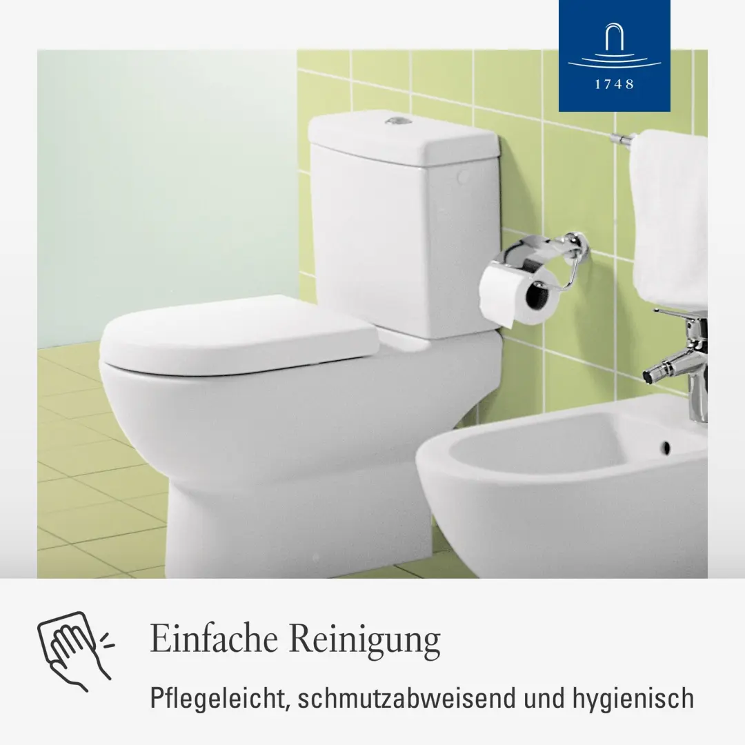 Villeroy & Boch Subway 2.0 WC-deksel - Wit Alpin glans - afbeelding 4 van 6