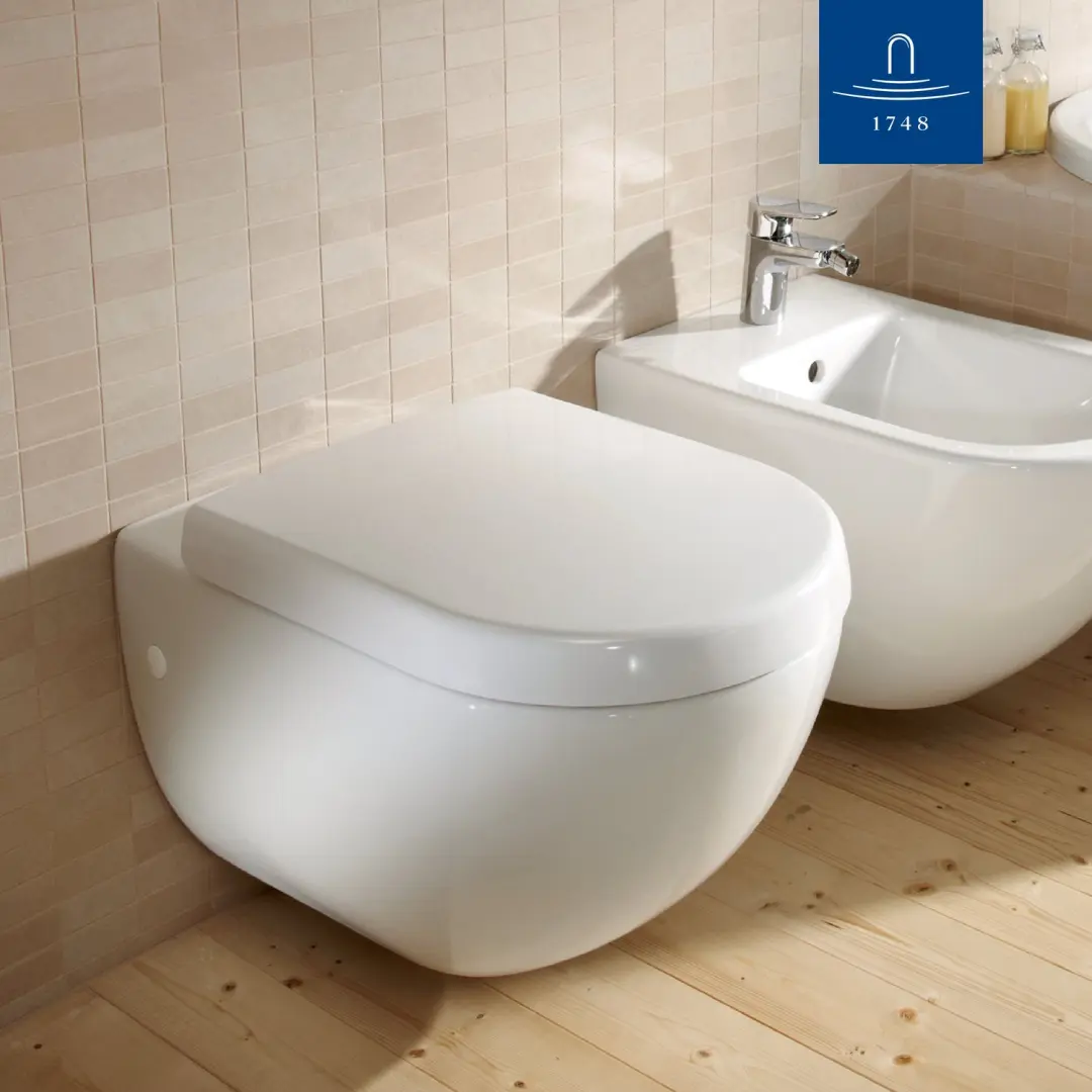 Villeroy & Boch Subway 2.0 WC-deksel - Wit Alpin glans - afbeelding 3 van 6