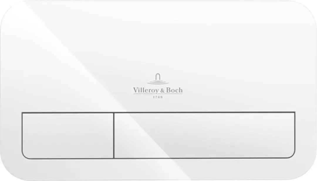 Villeroy & Boch ViConnect Bedieningsplaat 92249068 - Wit Glans - afbeelding 2 van 6