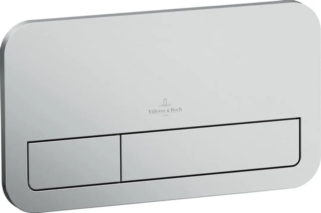 Villeroy & Boch ViConnect 2 Knops Bedieningsplaat E200 - 25.3x14.5cm - Chroom - afbeelding 4 van 6