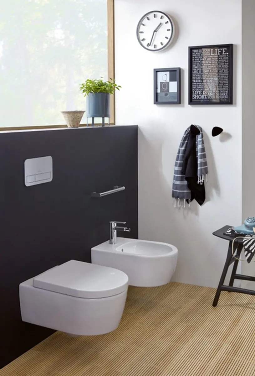 Villeroy & Boch ViConnect 2 Knops Bedieningsplaat E200 - 25.3x14.5cm - Chroom - afbeelding 5 van 6