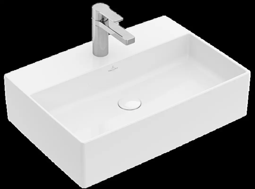 Villeroy & Boch Memento 2.0 Opzetwastafel 500x420mm - 1 Kraangat - afbeelding 3 van 4
