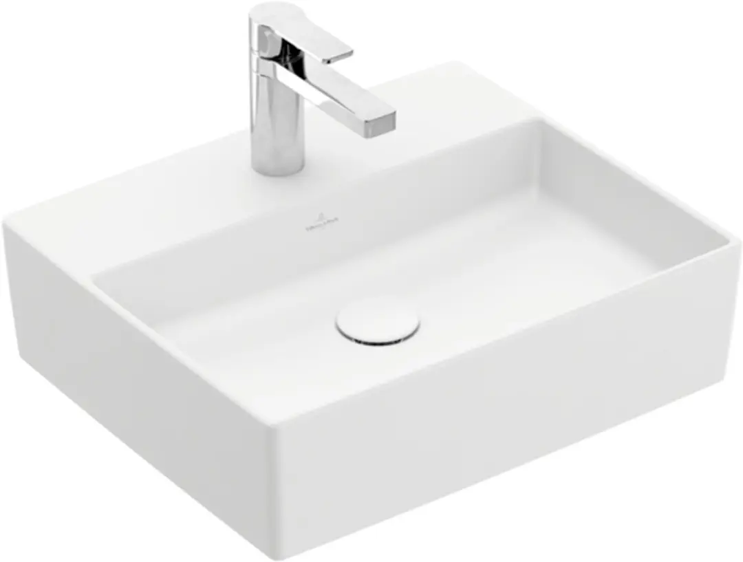 Villeroy & Boch Memento 2.0 Opzetwastafel 500x420mm - 1 Kraangat - afbeelding 4 van 4