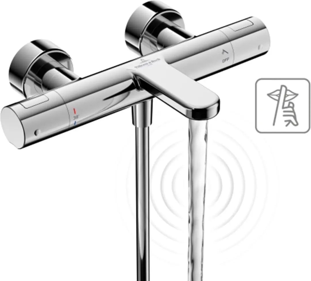 Villeroy & Boch Universal Taps Douchethermostaat Rond - Chroom - afbeelding 4 van 6