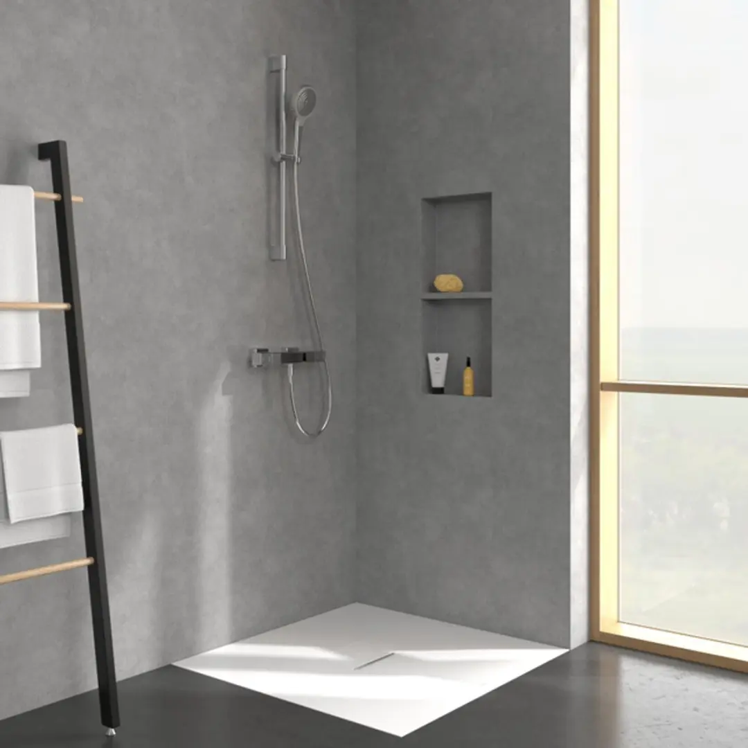 Villeroy & Boch Universal Taps Douchethermostaat Rond - Chroom - afbeelding 6 van 6