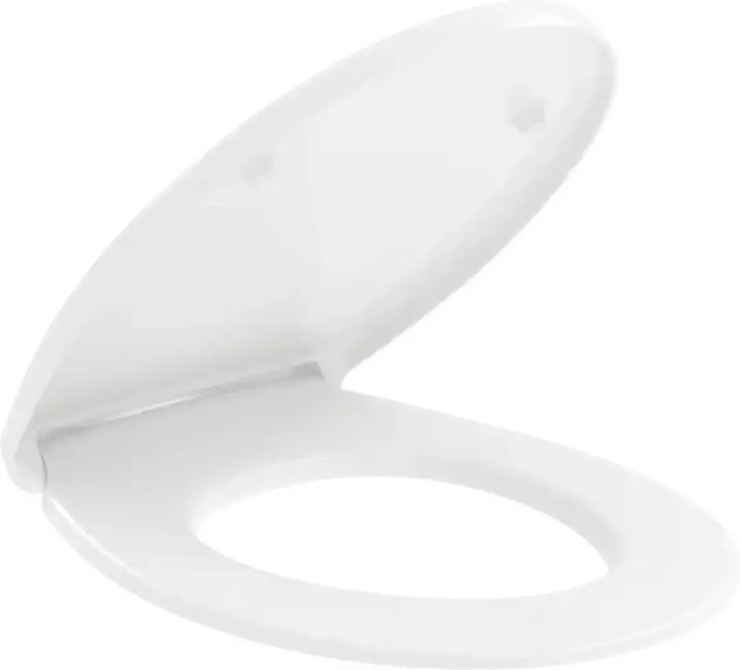 Villeroy & Boch Newo Closetzitting 44,5x36,8cm Wit Alpin - afbeelding 2 van 3