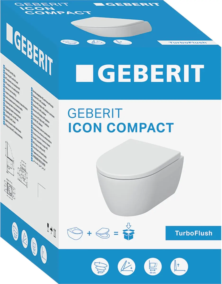 Geberit iCon Hangtoilet 49cm