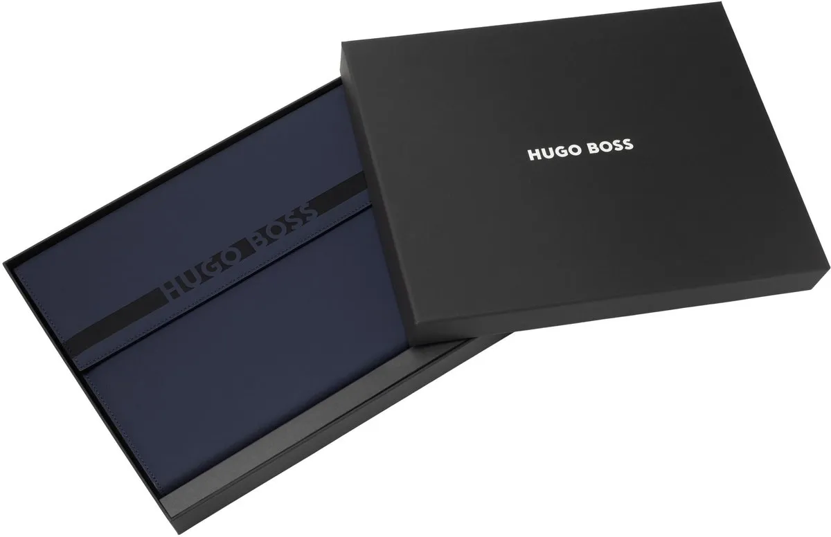 Hugo Boss A4 Schrijfmap Cloud Matte - Blauw