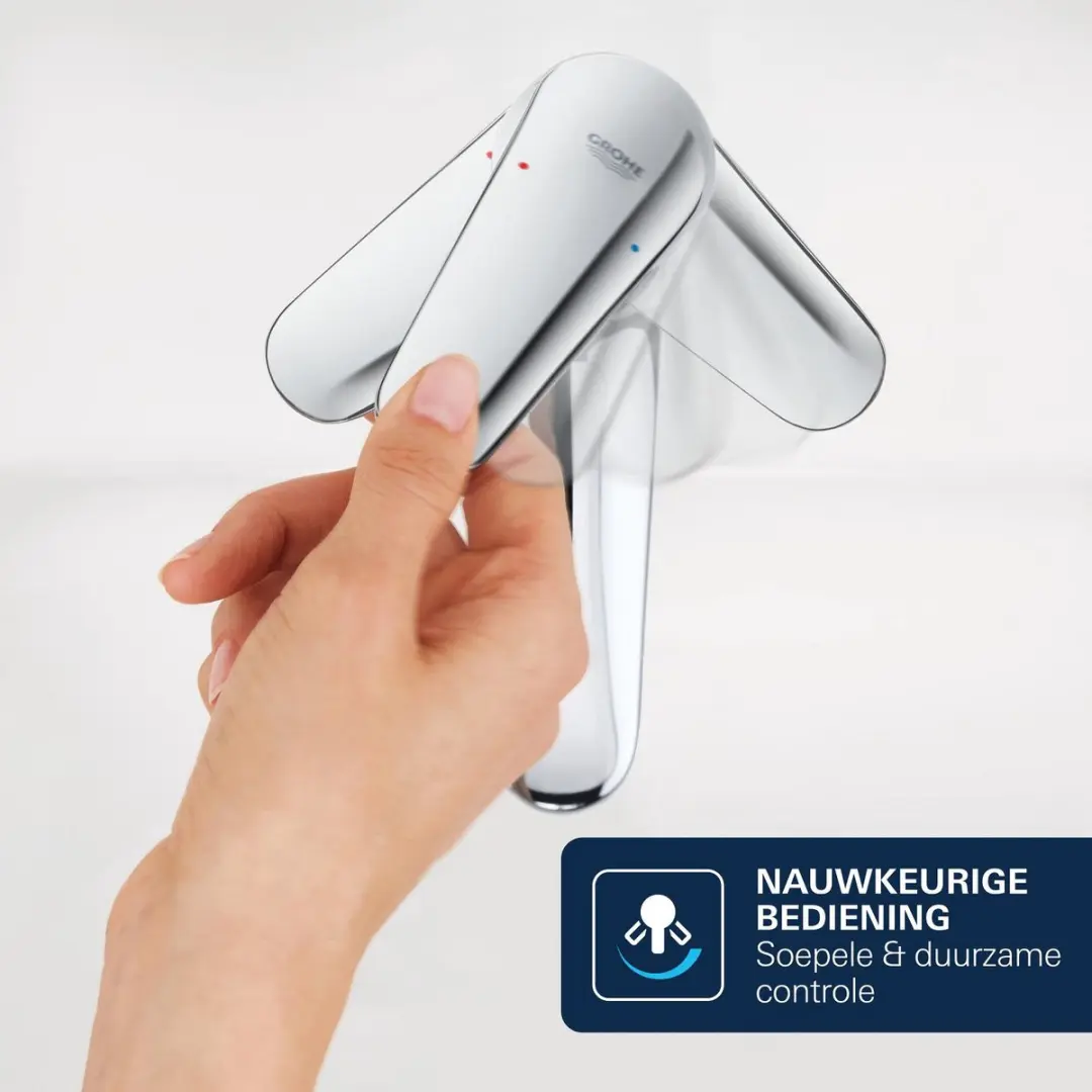 Grohe Dice XS-Size Wastafelmengkraan Chroom - 11L/min - afbeelding 5 van 6