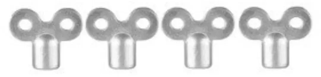 PARKSIDE® Accessoires voor radiatorventilatie sleutelset, 4-delig