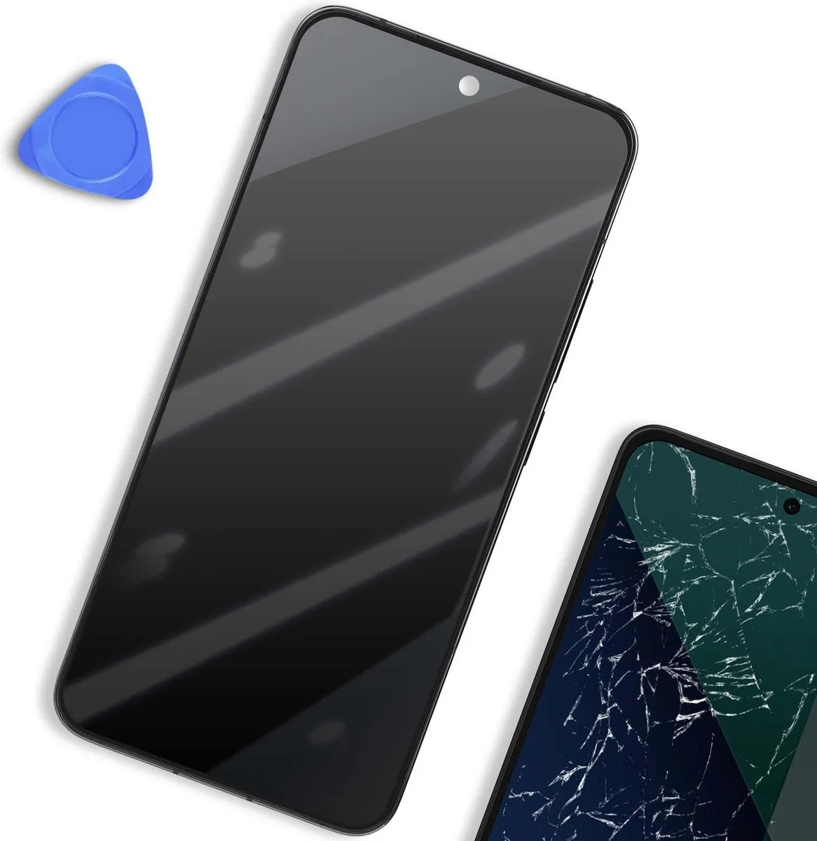 Xiaomi Redmi 13 4G/Poco M6 LCD Touch Glas - Achterkant - Zwart