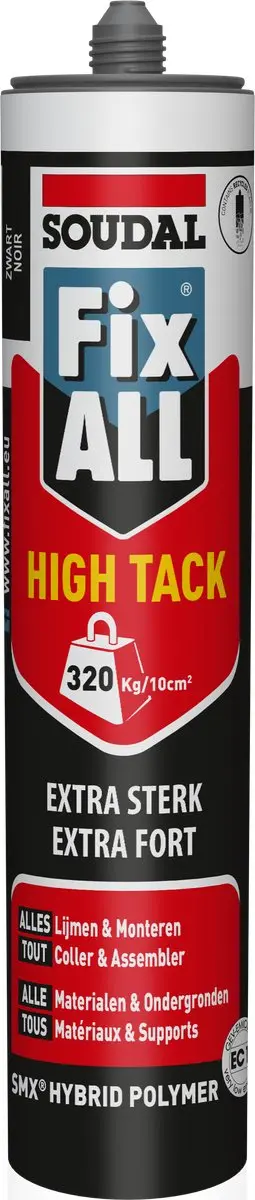 Fix All High Tack zwart