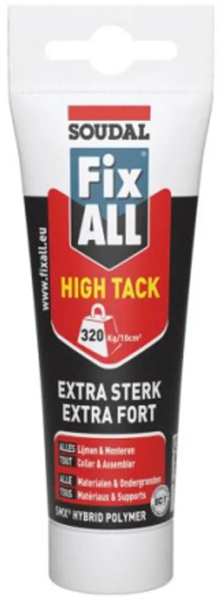 Soudal Fix All High Tack Wit 125ml