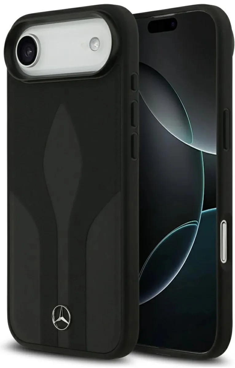 Mercedes-Benz Backcase Hoesje iPhone 17 Air - Effen Zwart - MPN 3666339506230