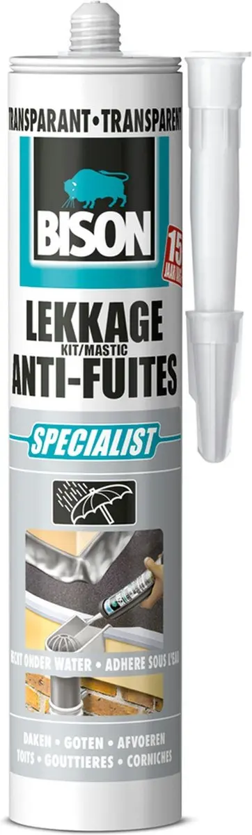 Bison Lekkagekit Transparant 300ml