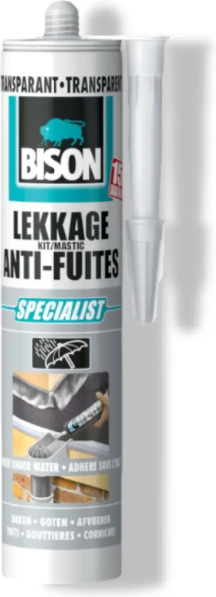 Bison Lekkagekit Transparant 300ml - afbeelding 2 van 2