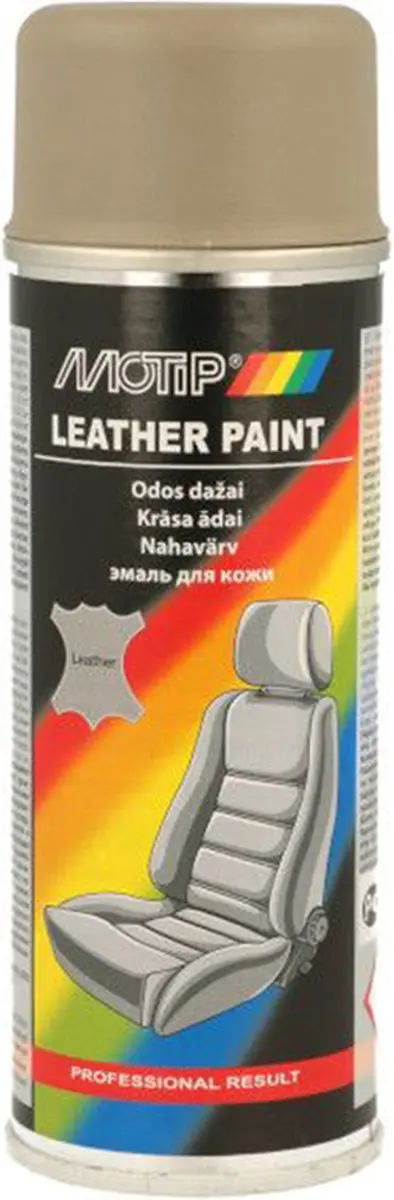Motip Leerverf Beige/Bruin 200ml - afbeelding 2 van 2