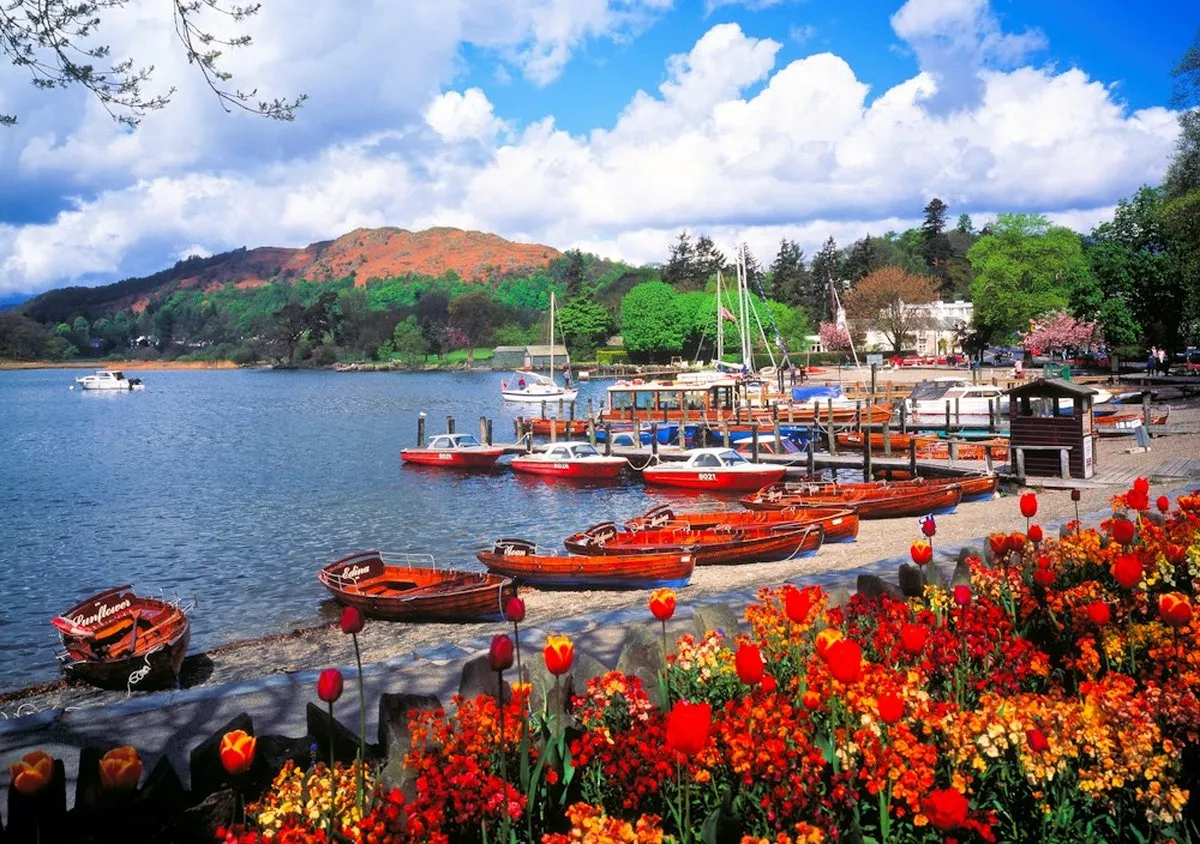 House of Puzzles Lovely Lakeland Legpuzzel 1000 Stuks