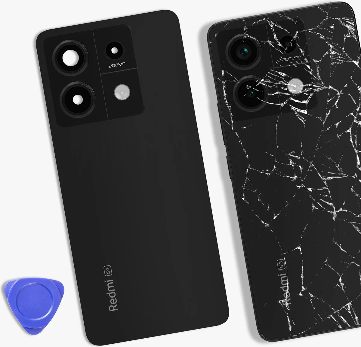 Xiaomi Redmi Note 13 Pro Achterkant - Zwart