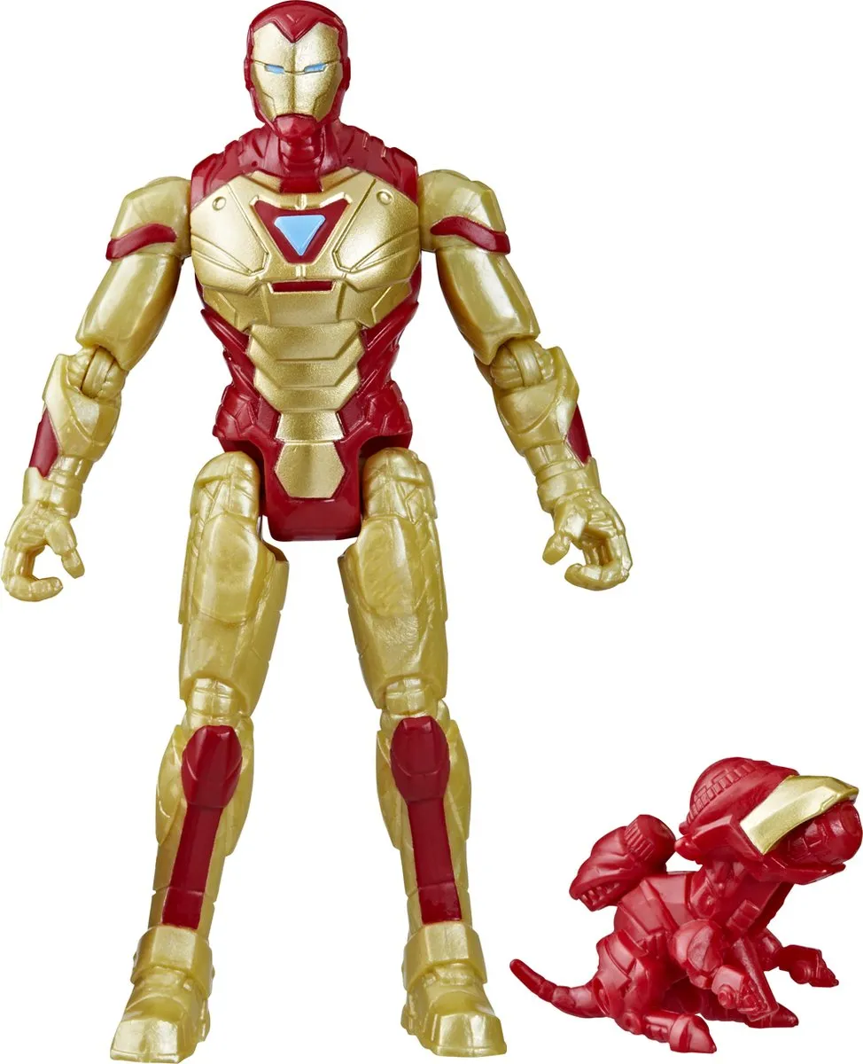 Marvel Mech Strike Mechasaurs Iron Man Actiefiguur F66725X2